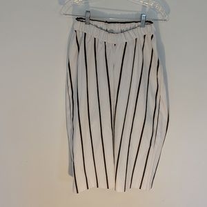 Asos Cropped Wide Leg Culotte Pants